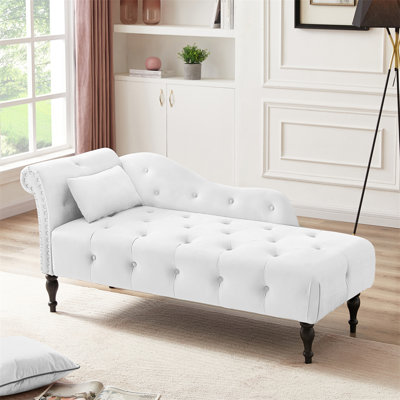 Chaise longue à accoudoir gauche Enguerran