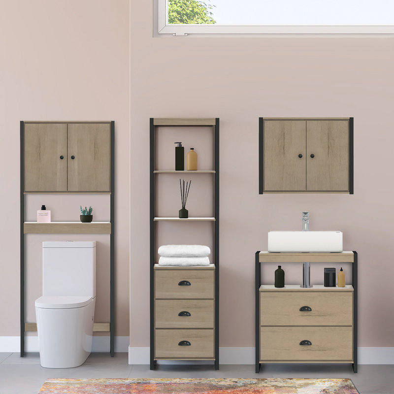 Satasha Freestanding Bathroom Cabinet