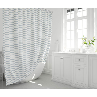Flat Attack Ultra-Thin Lightweight Shower Curtain