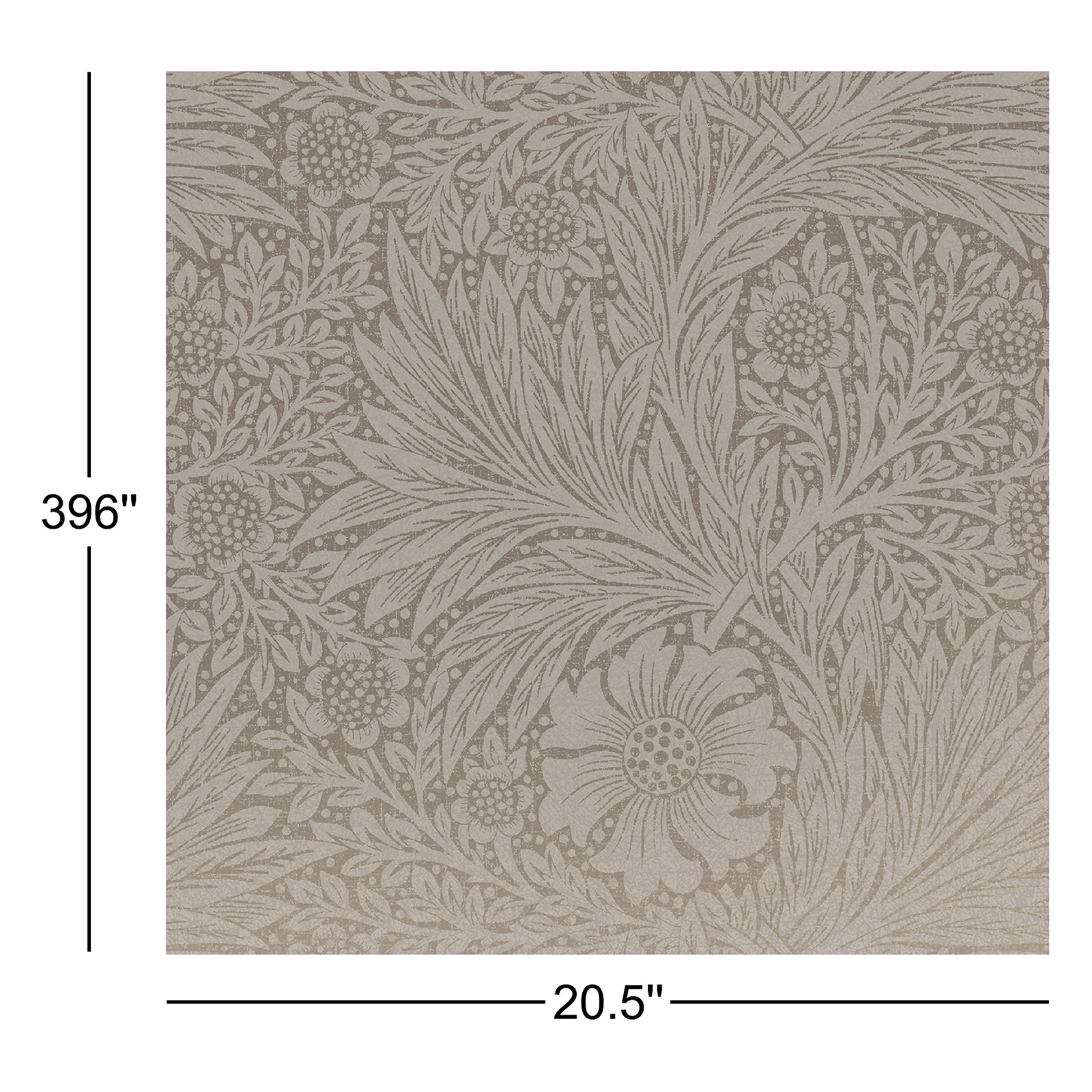 Floral Wallpaper, Neutral