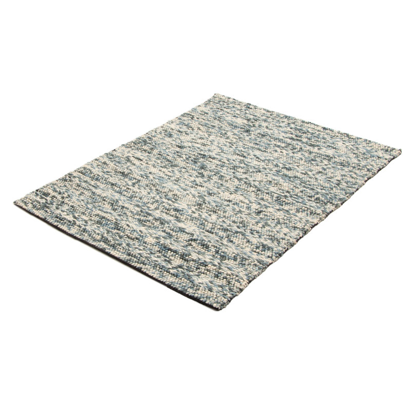 Tapis sarcelle Sienna 4 pi 11 po x 6 pi 8 po
