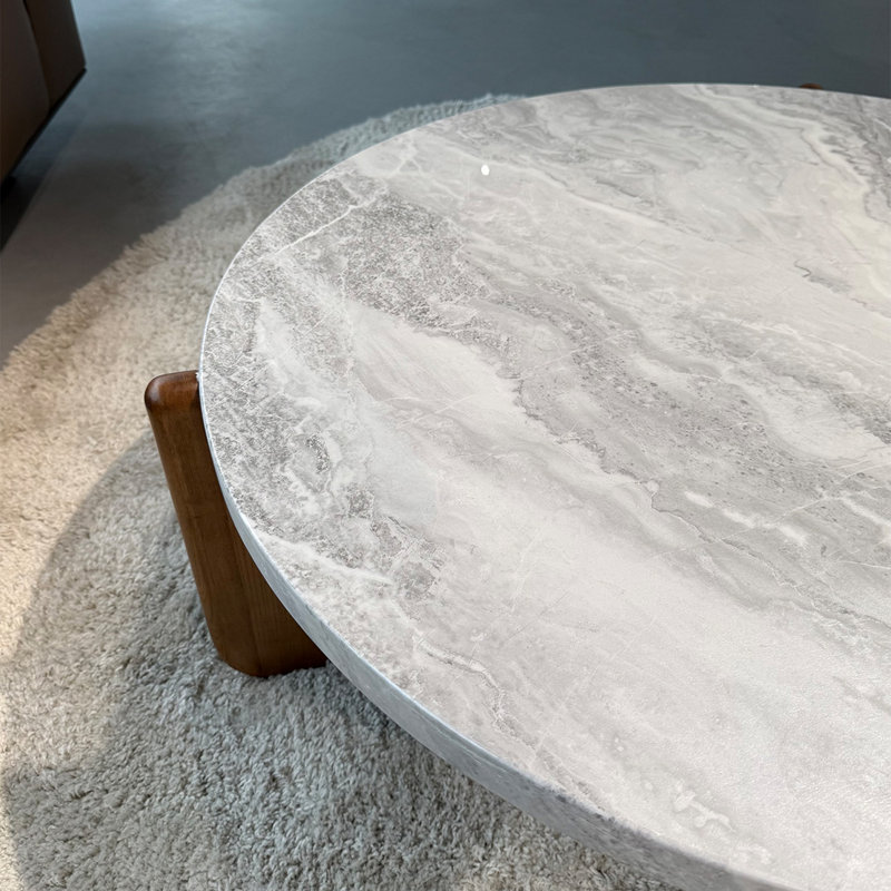 Table basse simple en marbre