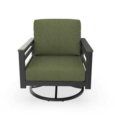 Townsend Sunbrella® Metal Swivel Patio Rocking Chair