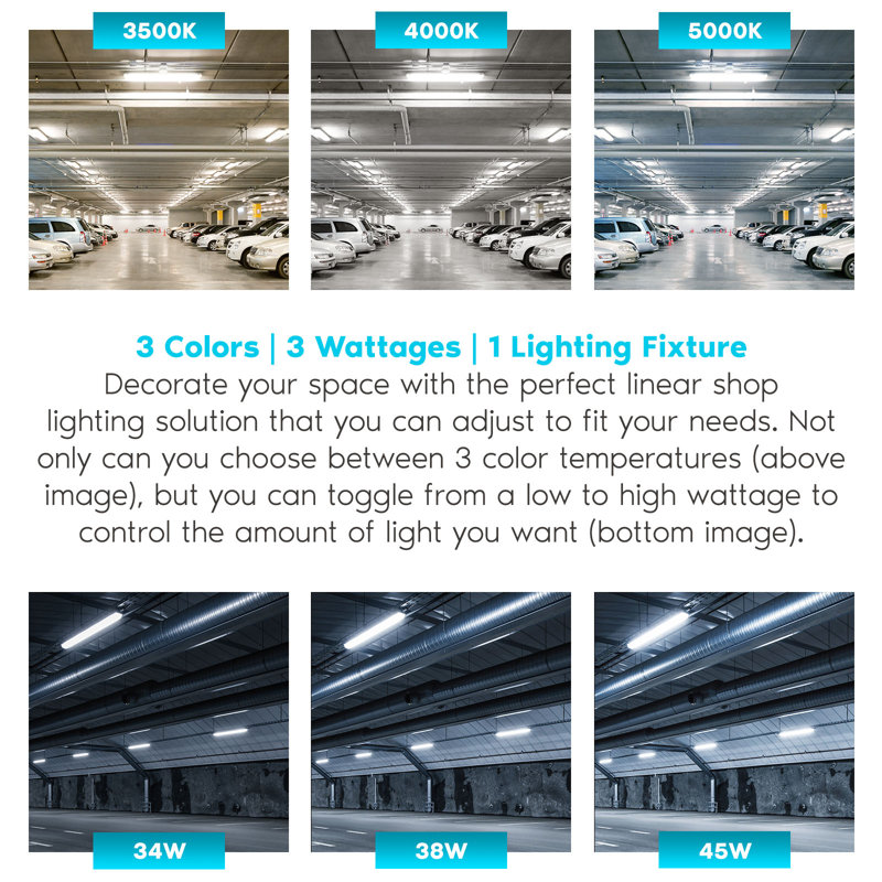 Dimmable Linear Shop Light