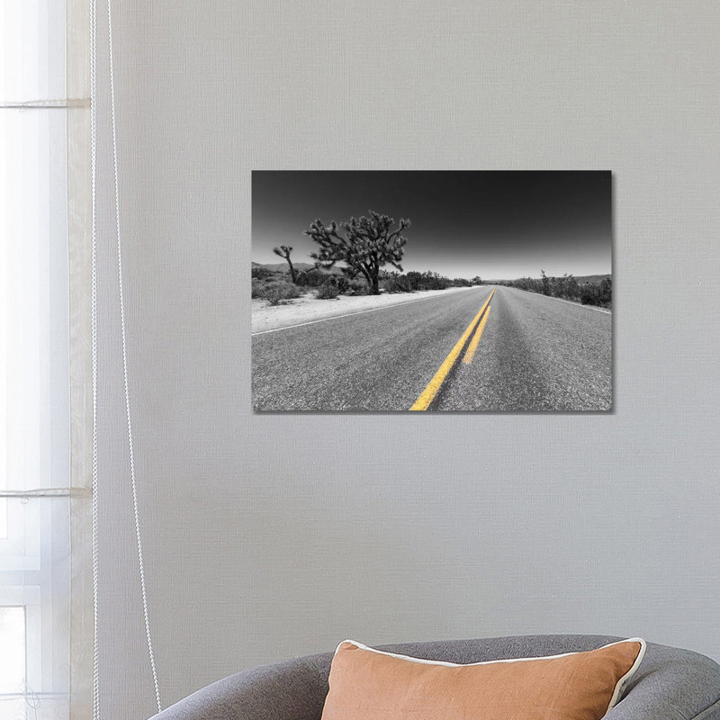 Park Boulevard, Joshua Tree National Park 1 Piece Wrapped Canvas Wall Art, 66.04 cm H x 45.72 cm W x 3.175 cm D