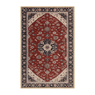 Tapis brun lavable à la machine