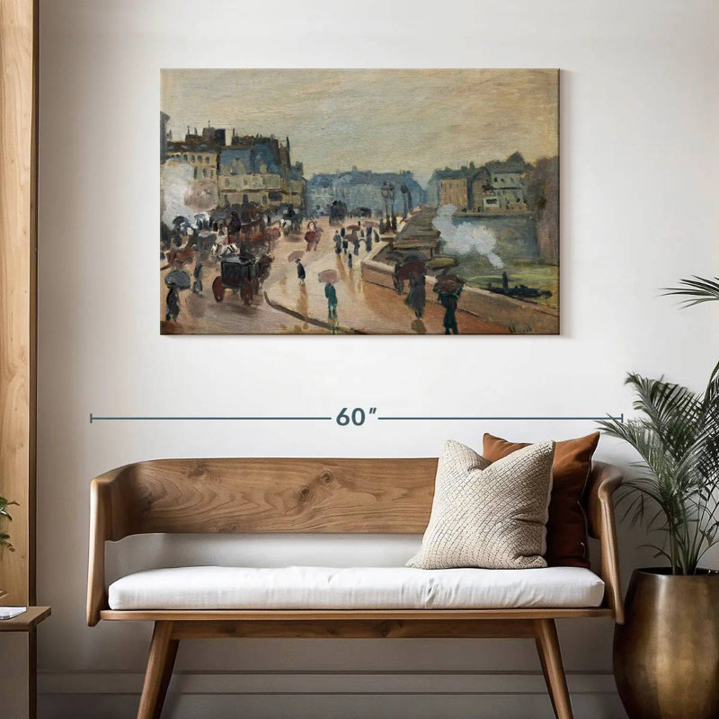 Sireci The Pont Neuf 1871, 30" H x 45" W