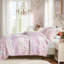 Ensemble de housse de couette à motif floral à motif cachemire double / grand