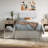 Bhawana Cabin Cottage Solid Wood Herringbone Slanted Storage Platform Bed-1912887936