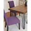 Ensemble de salle à manger 5 pièces Ashford, table à manger en épingle à cheveux avec 4 chaises, 4 options de couleurs-1191872069-1191872120