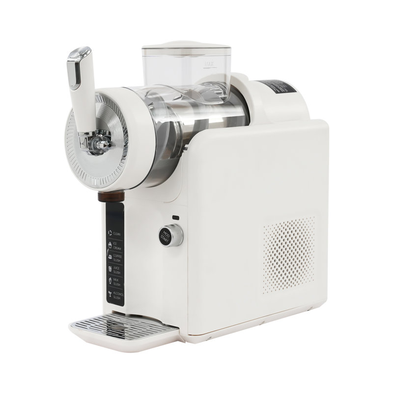 Frozen Drink Machine Home Shaved Ice Maker with Self-Cleaning Function Multi-mode Shaved Ice Maker with LED Display 0.48gal Capacity Tabletop Slushie Machine for Milkshake Ice Cream Juice