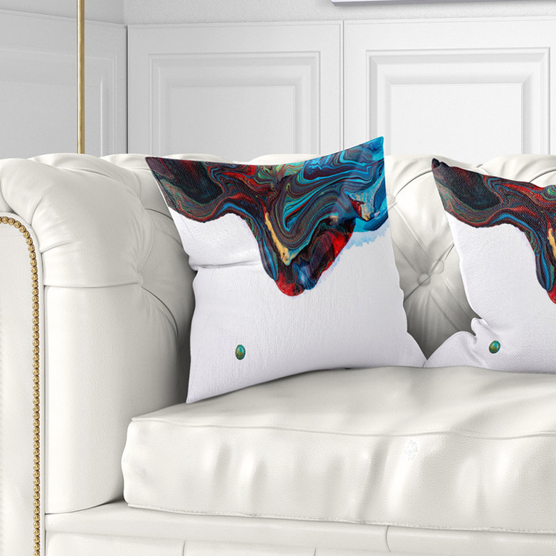 Housse de coussin carré et insert, 16 po x 1 po