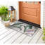 Non-Slip Floral Outdoor Doormat