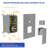 12" Pressure Balanced Rain Shower System With Handheld Spray-113914487