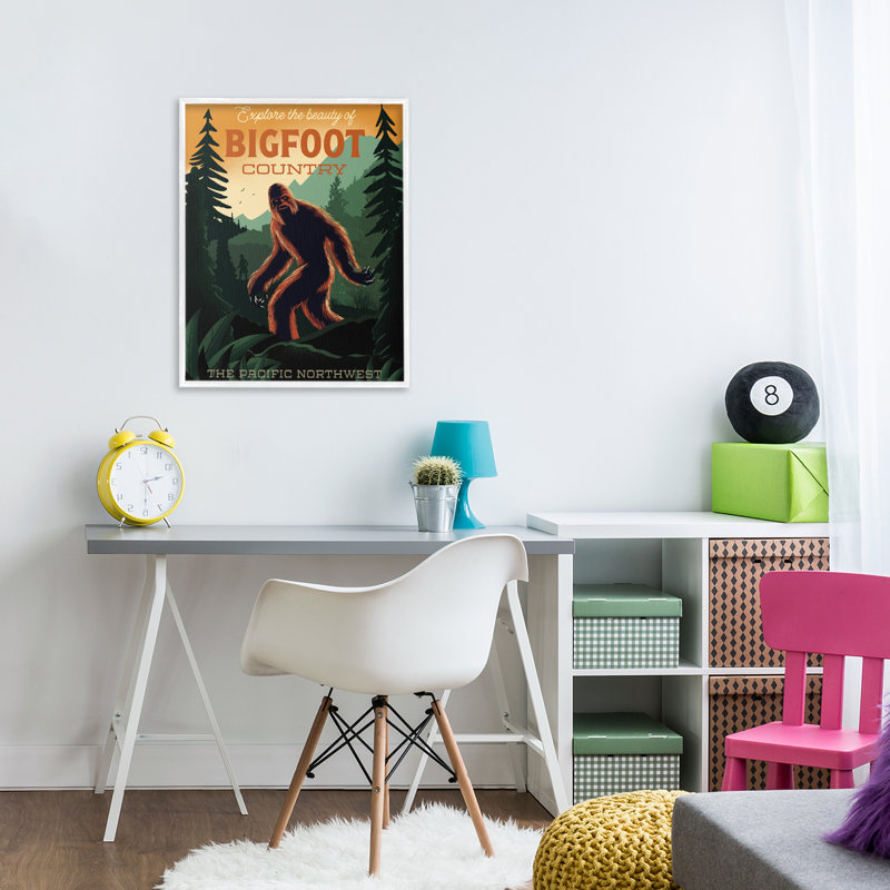 Giclée encadrée par Cryptid, H 20 po x l 16 po, Giclée encadrée blanc bord de mer