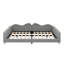 Cozy Cloud - Shaped Sofabed Upholstered Comfort Backrest Seat-449797787-449797764