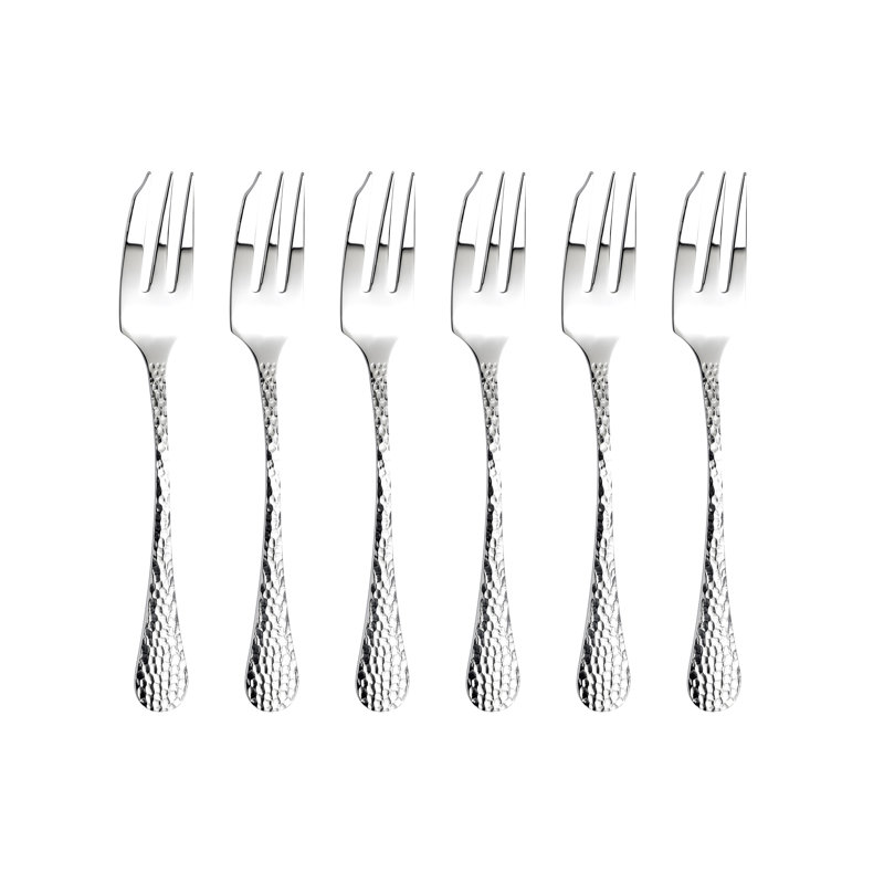 Champagne Avalon Stainless Steel Specialty Fork, Silver