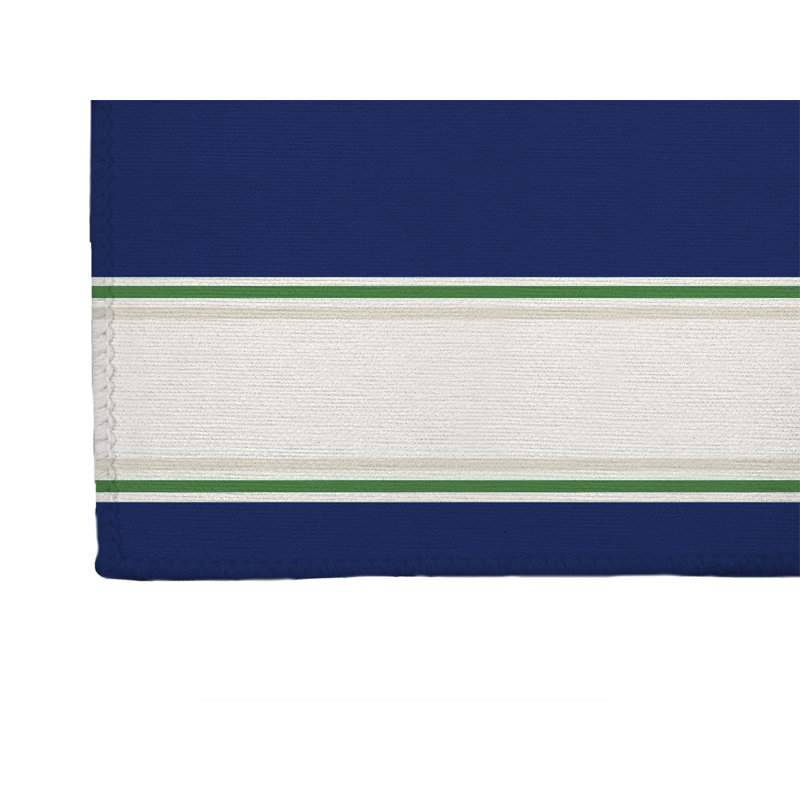 Cabana Stripe Outdoor Rug, Runner 2'6" x 8'