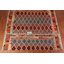 Tapis oriental réversible en laine Kilim 10 x 13