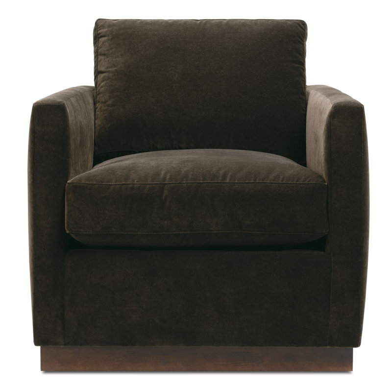Allie Swivel Chair, Cocoa Velvet (JB101-94), Gracious Living