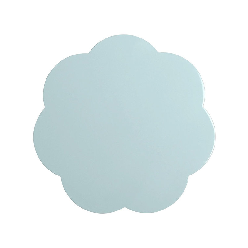 Napperon Laquer, 10,24 po x 10,24 po, Eau du Nil