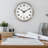 Soltis 16" Stainless Steel Atomic Wall Clock-1907901177