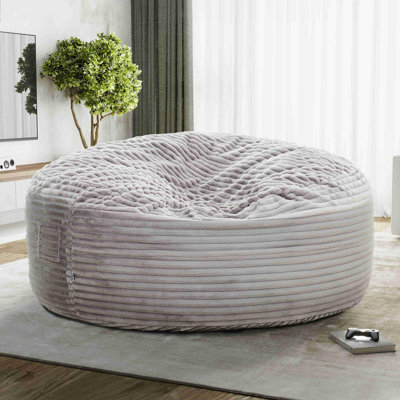 Fauteuil à billes surdimensionné en mousse à mémoire de forme