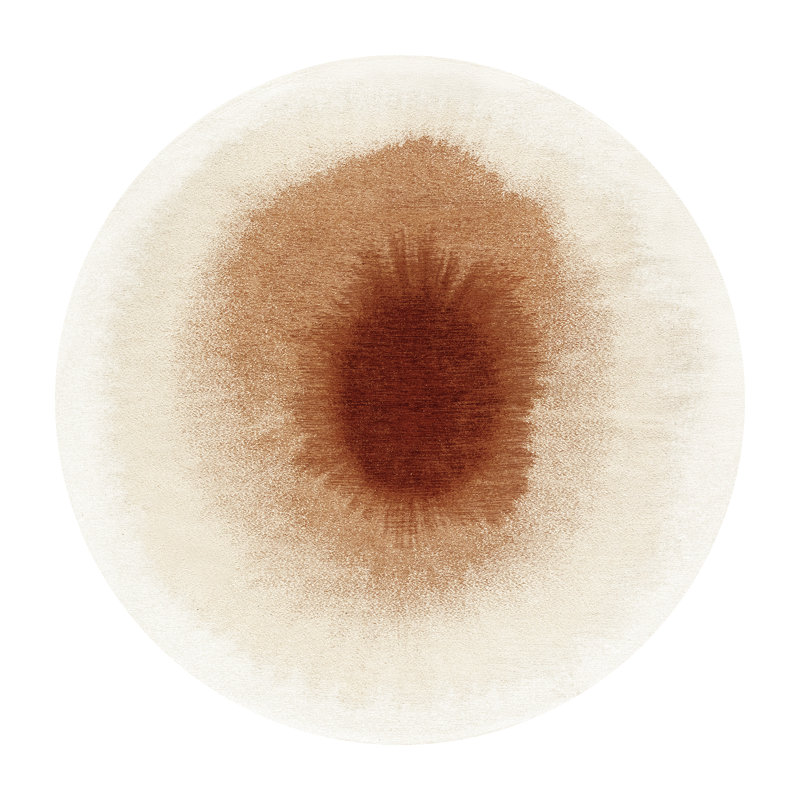 Meditation Drop Indian Snow Recycled P.E.T Area Rug, Rectangle 140 x 200 cm
