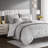 10- Piece King Jacquard Comforter Set