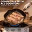 Cast Iron Grill & Griddle Pan