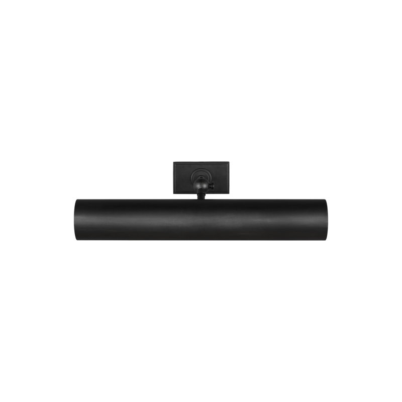 Kenyon Dimmable Wall Mounted Picture Light, Aged Iron, 2.5" H x 18" W x 10.3" D
