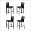 Metal Counter Height Dining Chairs With Black Metal Frame