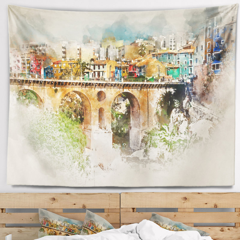 Polyester Tapestry, 32" H x 39" W