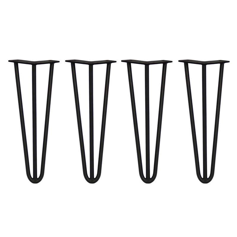 Thrailkill Table Leg, Black, 35.56cm H x 11cm W x 8cm D