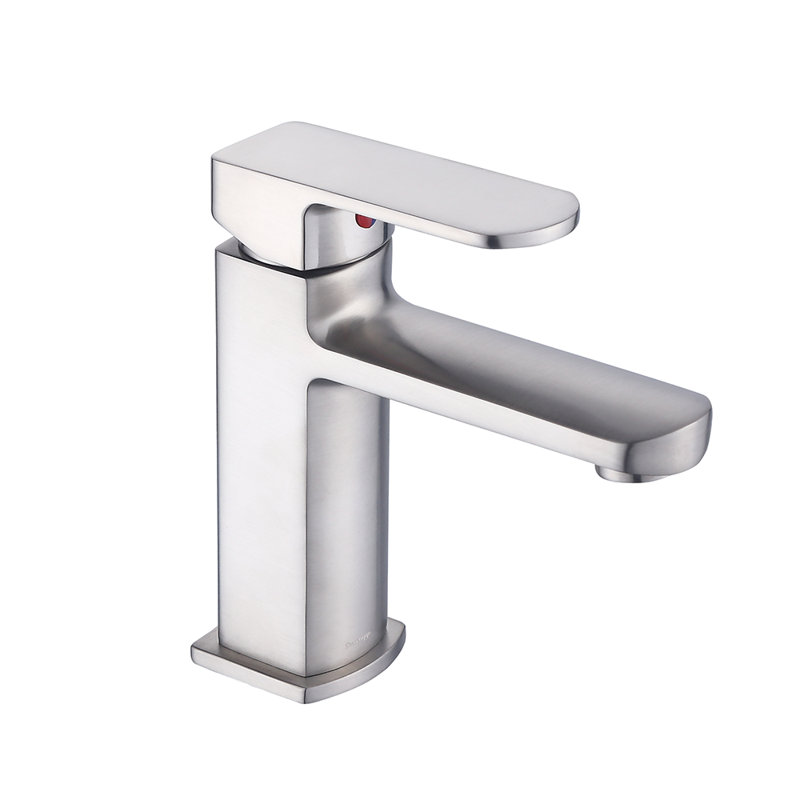 Robinet de salle de bain à un trou avec drain