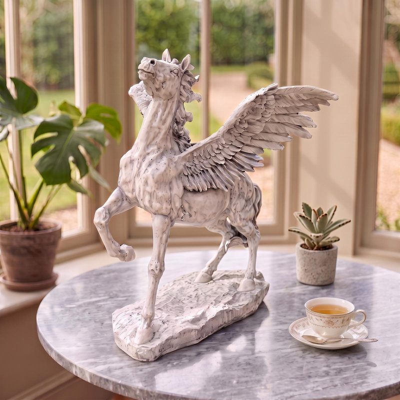 Pegasus Winged Horse Statue