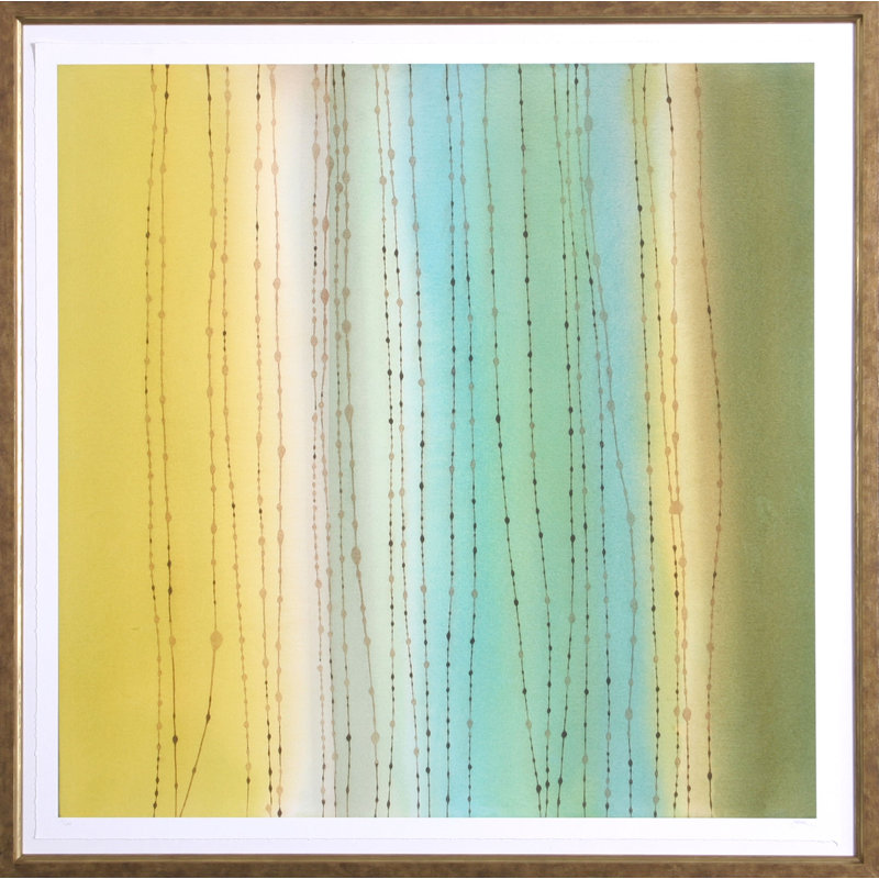 «String of Pearls IV» par Heaton - impression encadrée sur papier