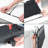 Black Clamp-on 60in Cable Management Desk Organizer