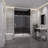 Rhodes 48" W x 76" H Single Sliding Frameless Shower Door-52233380