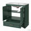 Meuble-lavabo de luxe 30 po avec lavabo en céramique, portes à fermeture douce-118675669