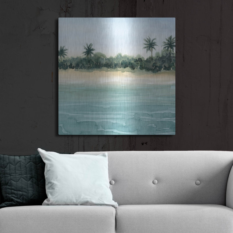 «Paradis II» par Grace Popp, H 36 po x l 36 po