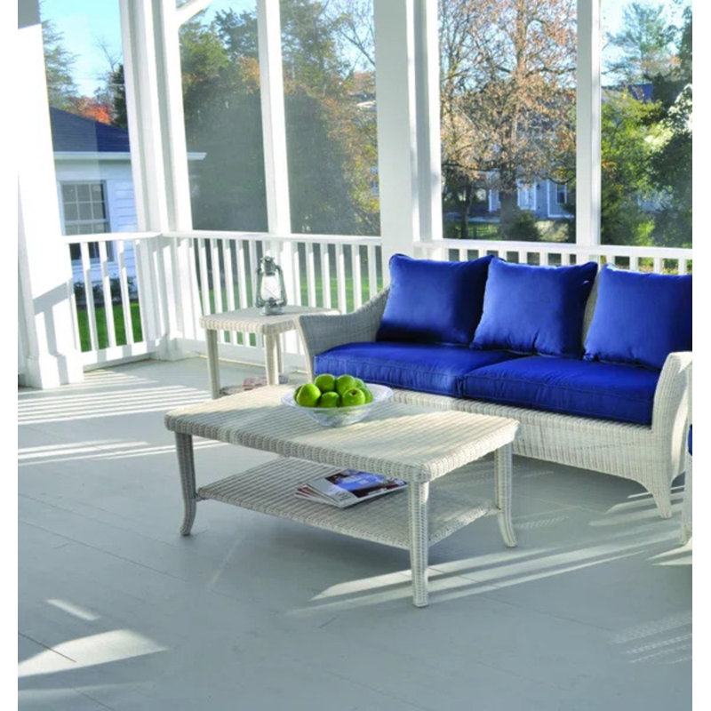 Cape Cod Outdoor Coffee Table, Textured Charcoal