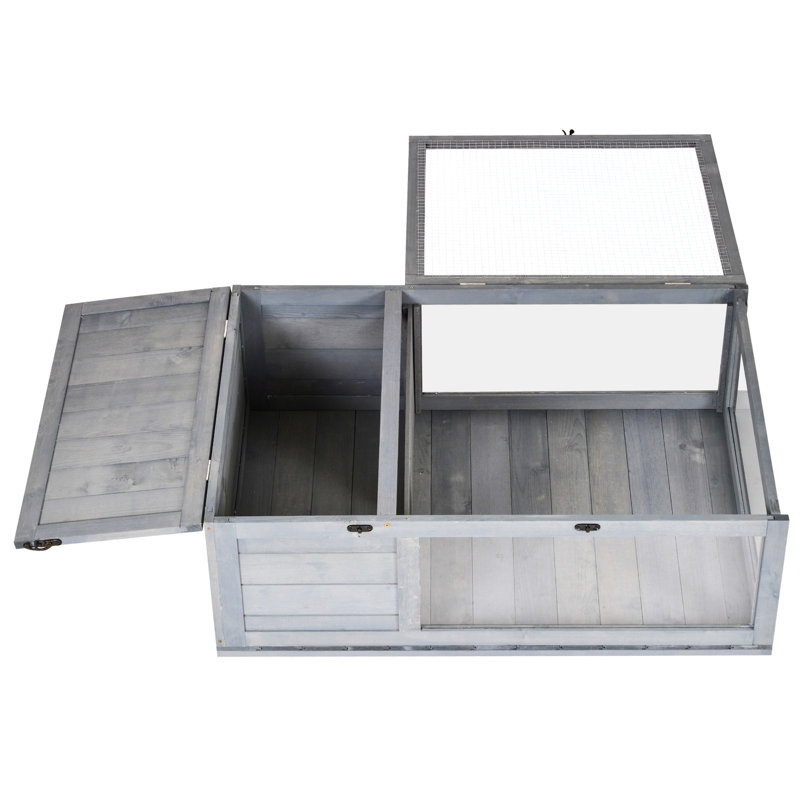 Cage de reptile en bois pour tortues en bois