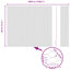 80cm H x 5000cm W Metal Fencing Kits