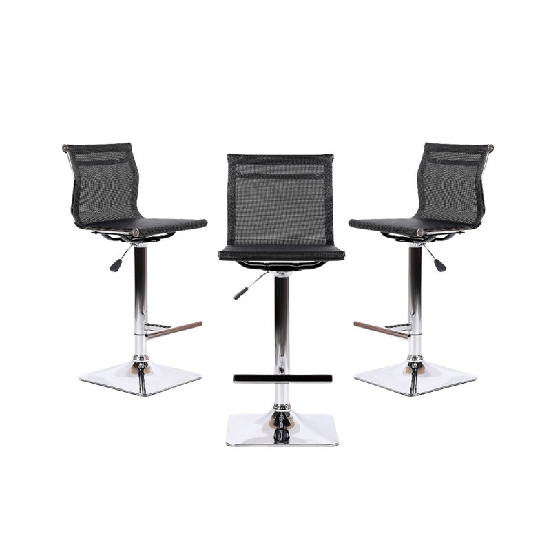 Tabouret réglable Aldarondo, Noir