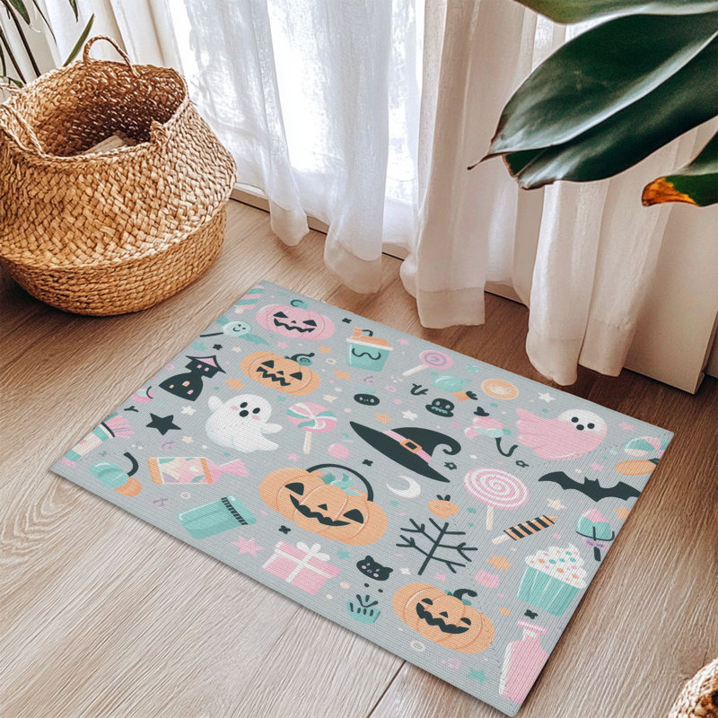 Tapis tressé Ghostly, Rectangulaire 3 pi x 5 pi