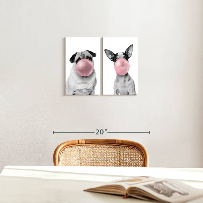 Ensemble 2 pièces Dog Dog, H 12 po x l 17 po x P 1 po