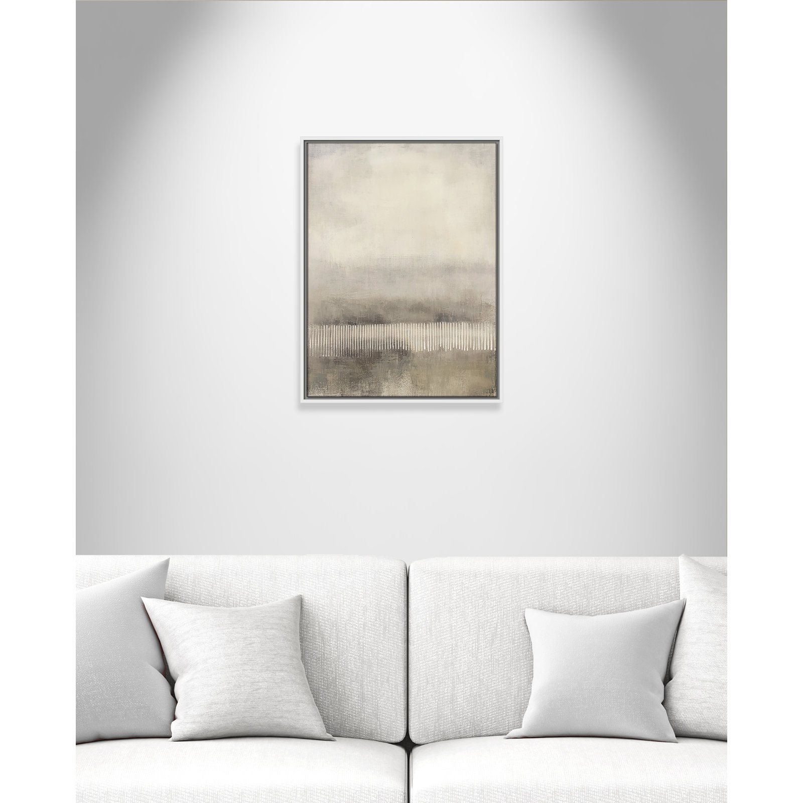 Balanced Silence I Print by Irena Orlov, 25.5" H x 19.5" W, White Floater