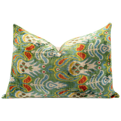 Velvet Lumbar Pillow Cover & Insert