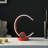 C Shape LED Table Lamp With USB, Wireless Charging, And Touch Dimmer